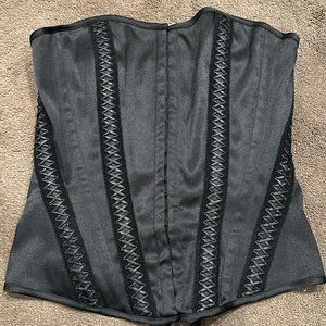 Charlotte Russe Corset - worn once - size L - Black